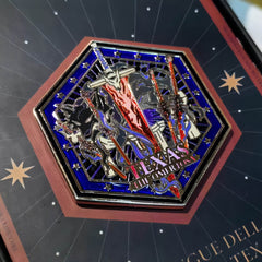 Arknights Texas the Omertosa Metal Badge "FATE OF WOLF"