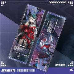 Arknights Bookmark Series one