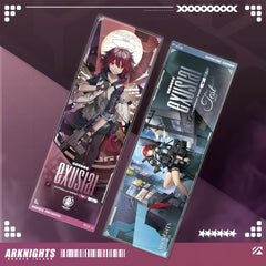 Arknights Bookmark Series one