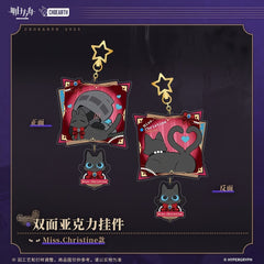 Arknights Acrylic pendant- Tragodia Miss.Christine Ulpianus