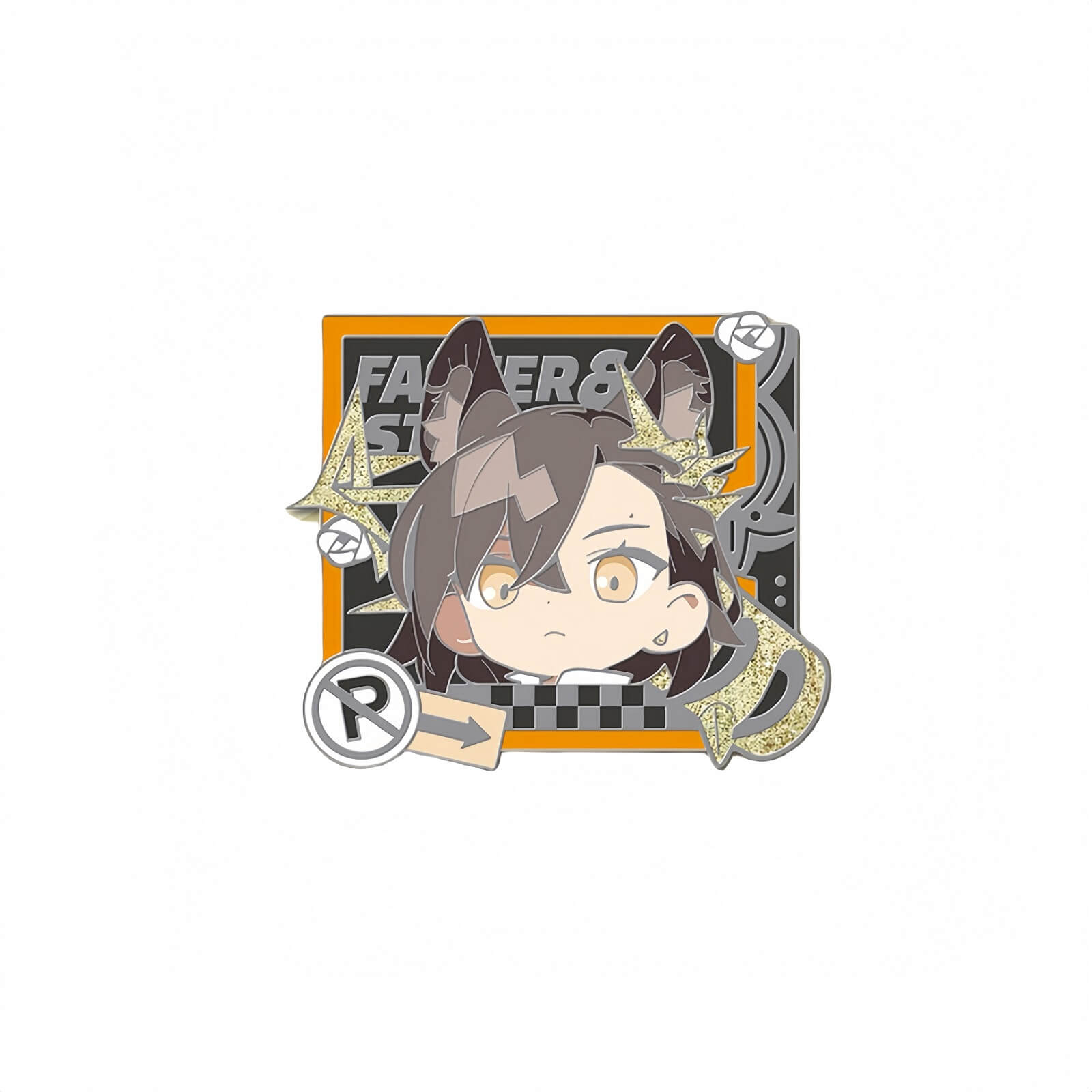 Arknights Ambience Synesthesia refrigerator magnet