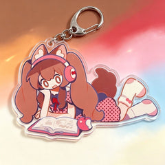 Arknights Angelina Fan-made Acrylic Keychains