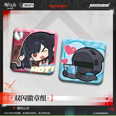 Arknights Badge Set-Wish fulfilled Heart-beating moment