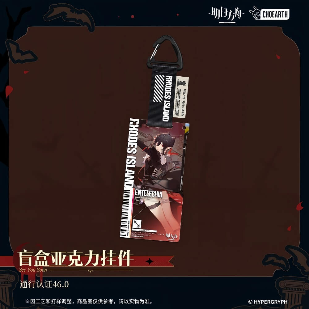 Arknights Blind box Acrylic Pendant-Pass Certification 46.0