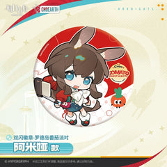 Arknights Character Badge - Rhode Island Tomato Party