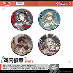 Arknights Character Badge Set-InesMuelsyseThornsSavage