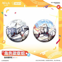 Arknights Character Badge Set Exusiai the New Covenant Lemuen Sankta Miksaparato