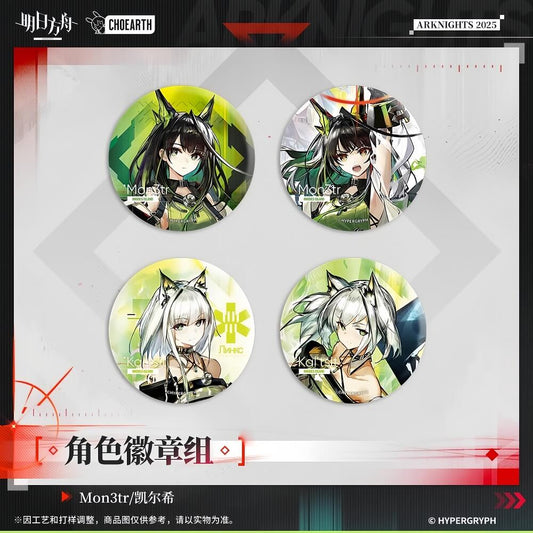 Arknights Character Badge Set Mon3tr Kal'tsit