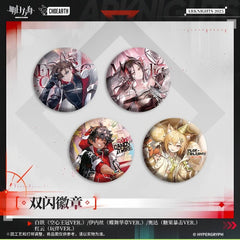 Arknights Character Badge Set Stainless Ines Odda Vermeil