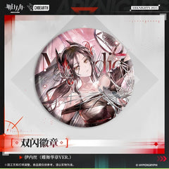 Arknights Character Badge Set Stainless Ines Odda Vermeil