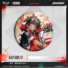 Arknights Character Badge Set Stainless Ines Odda Vermeil