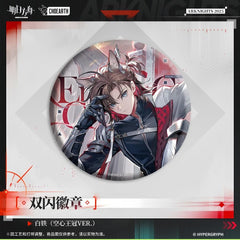 Arknights Character Badge Set Stainless Ines Odda Vermeil