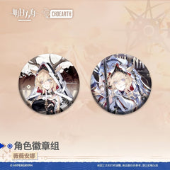 Arknights Character Badge Set VirtuosaVivianaLessingDegenbrecher