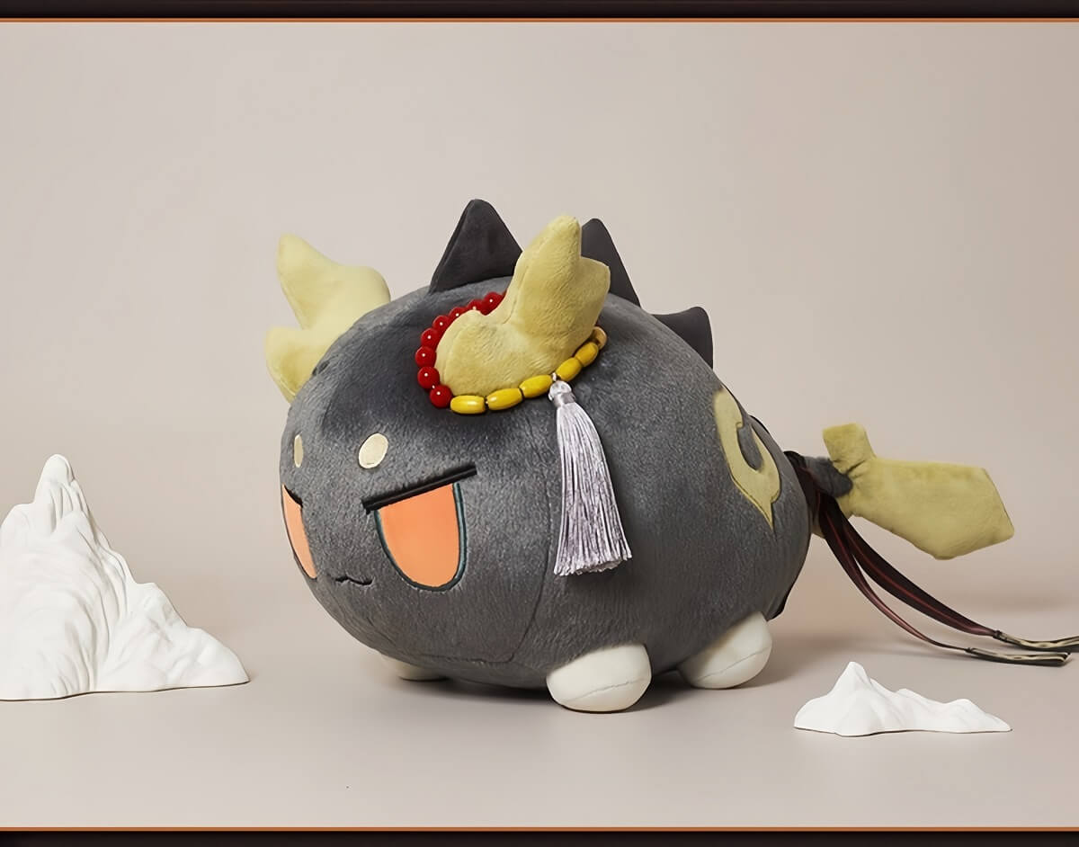 A cute Chongyue Bean plush doll