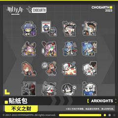 Arknights Come Catastrophes or Wakes of Vultures sticker pack