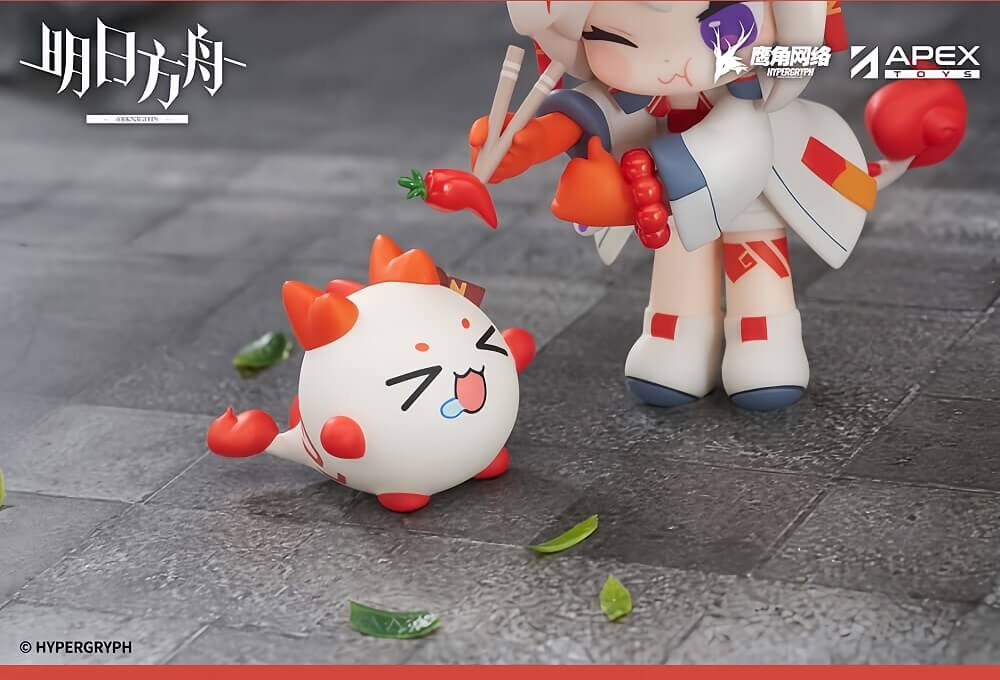 Arknights Dessert Time Nian/Dusk/Ling Chibi Figure