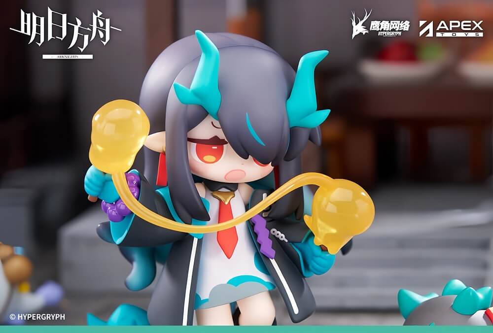 Arknights Dessert Time Nian/Dusk/Ling Chibi Figure