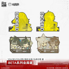 Arknights: Endfield BETA Metal Badge