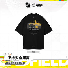 Arknights Endfield Corporate T-shirts – “Maintain a safe distance”