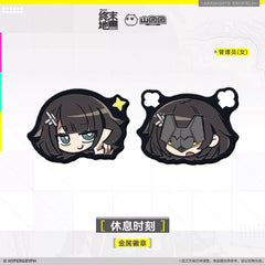 Arknights: Endfield Metal Badge - Rest Time