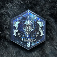 Arknights Handmade Acrylic Badges - Texas / Lappland