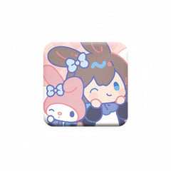 Arknights Sanrio family PU Badges