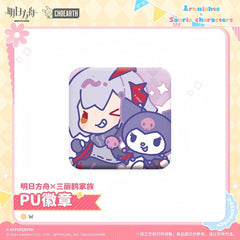 Arknights Sanrio family PU Badges
