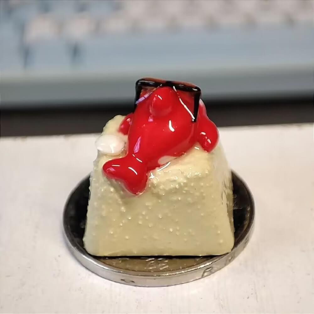 Arknights Skadi Red Killer Whale keycaps