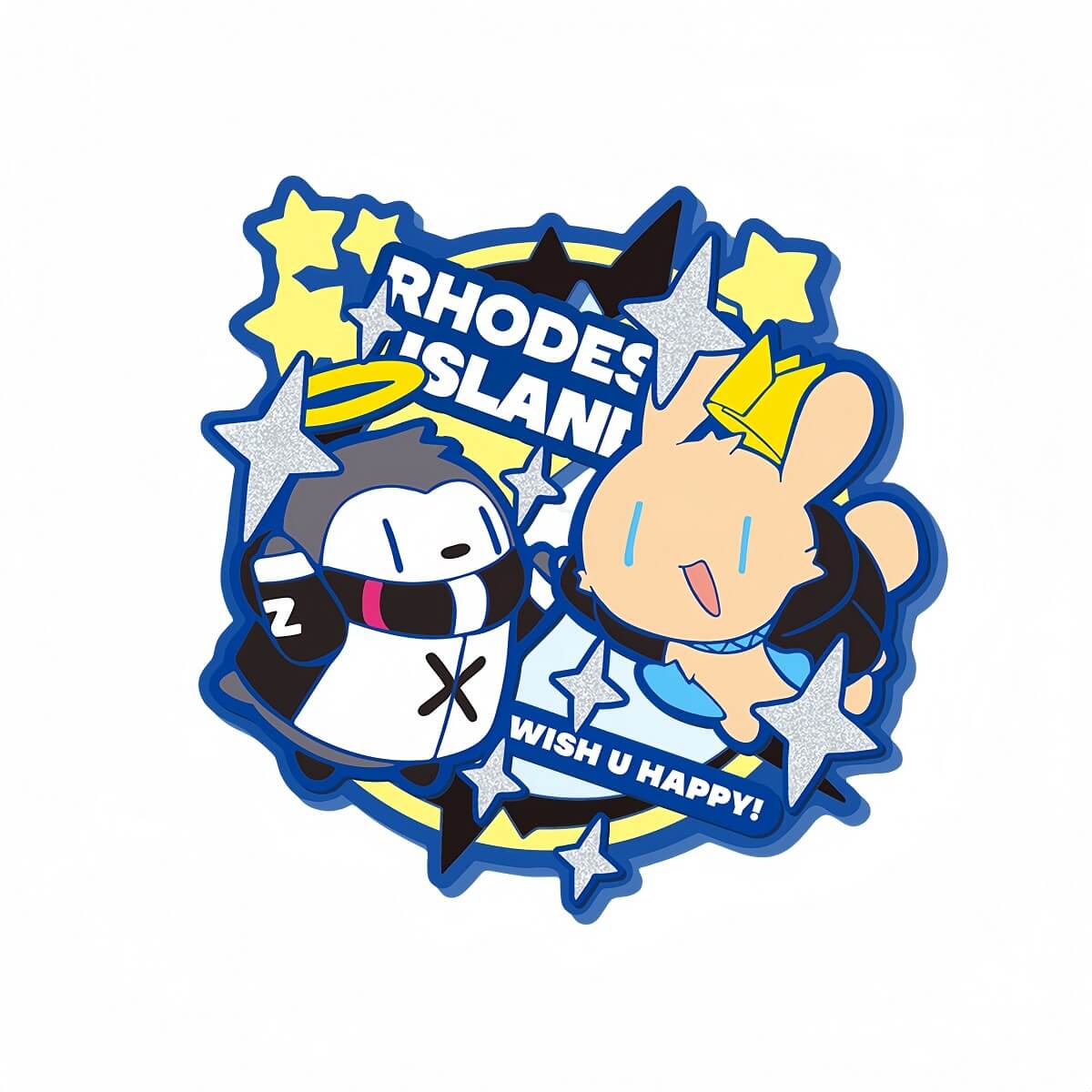 Arknights Soft rubber coaster-party