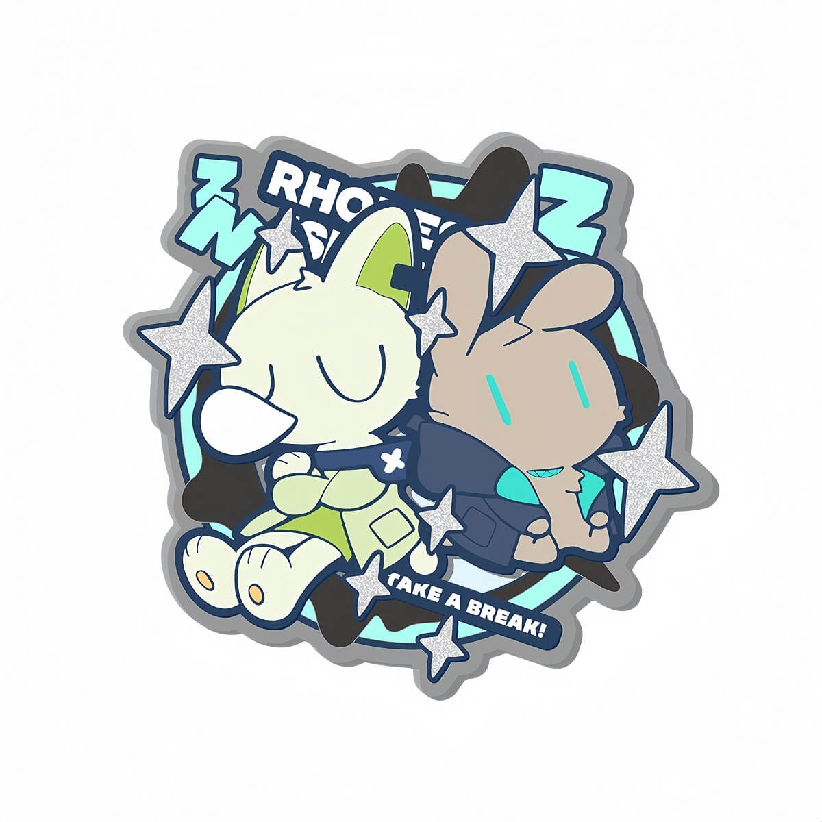 Arknights Soft rubber coaster-party