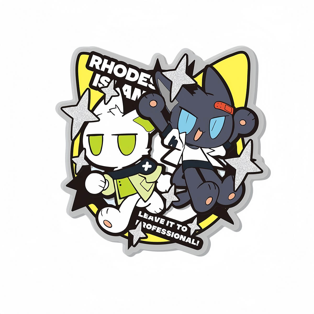 Arknights Soft rubber coaster-party