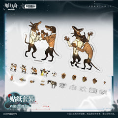 Arknights Sticker Set - THE BLACK FLOW