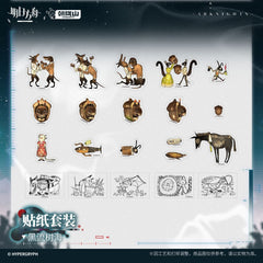 Arknights Sticker Set - THE BLACK FLOW