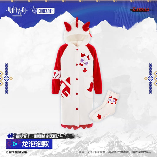 Arknights Sweet Dream Series Coral Fleece Loungewear/Socks-Bean Style