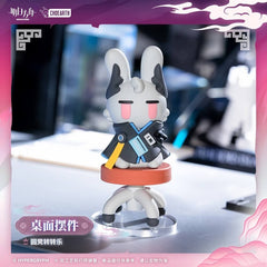 Arknights Table Decoration Round stool rotating - Logos