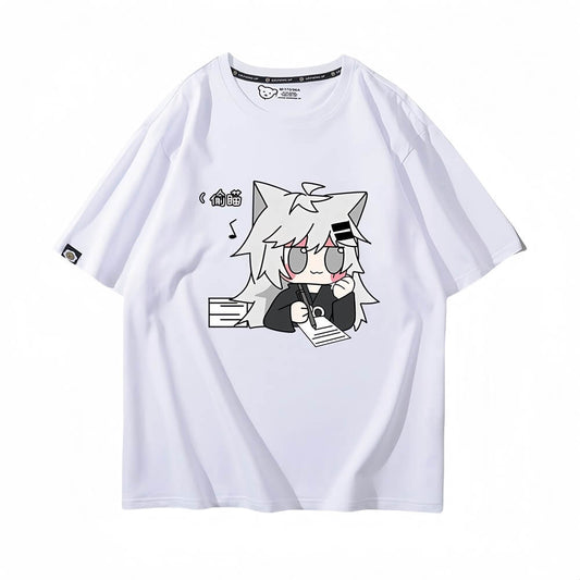 Arknights Texas & Lappland Style T-shirt Series