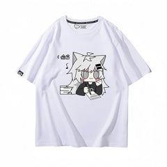 Arknights Texas & Lappland Style T-shirt Series