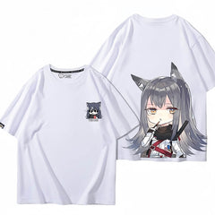 Arknights Texas & Lappland Style T-shirt Series