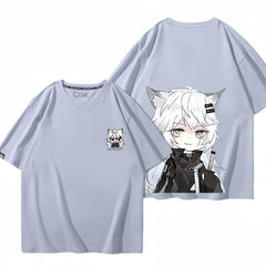 Arknights Texas & Lappland Style T-shirt Series