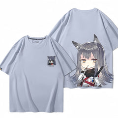 Arknights Texas & Lappland Style T-shirt Series