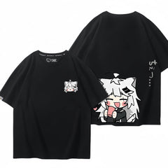 Arknights Texas & Lappland Style T-shirt Series