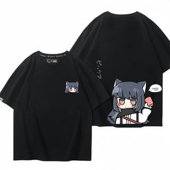 Arknights Texas & Lappland Style T-shirt Series