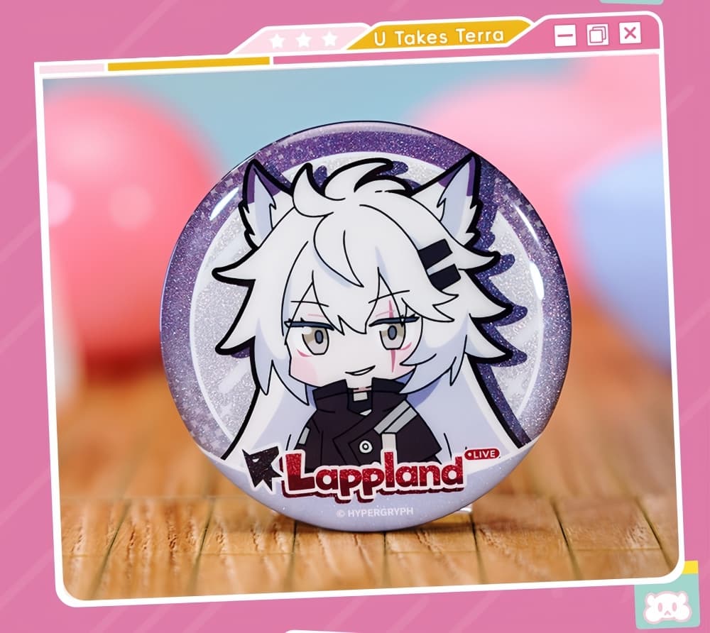 Arknights U Takes Terra Merch Series-Badges