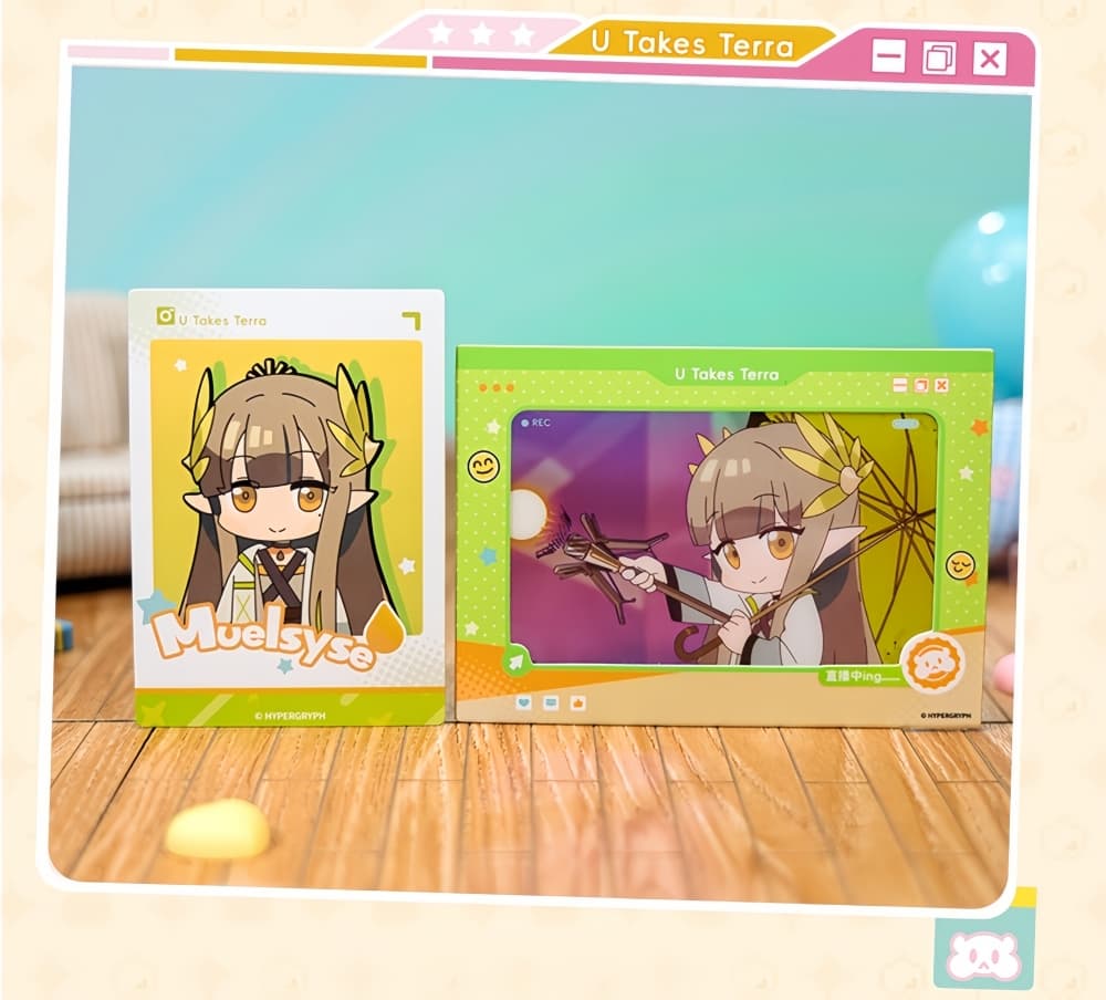 Arknights U Takes Terra Merch Series-Collect Polaroid Set