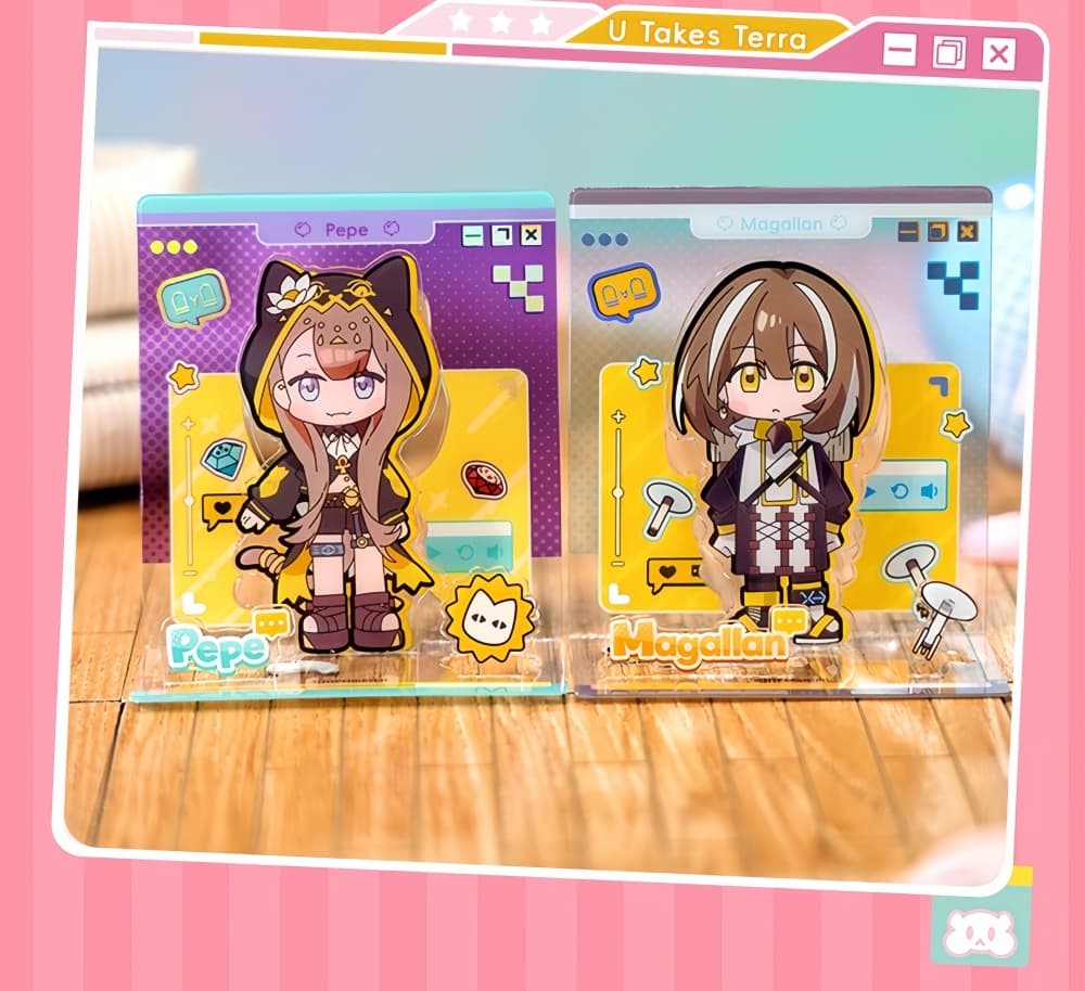 Arknights U Takes Terra Merch Series-Transparent card set