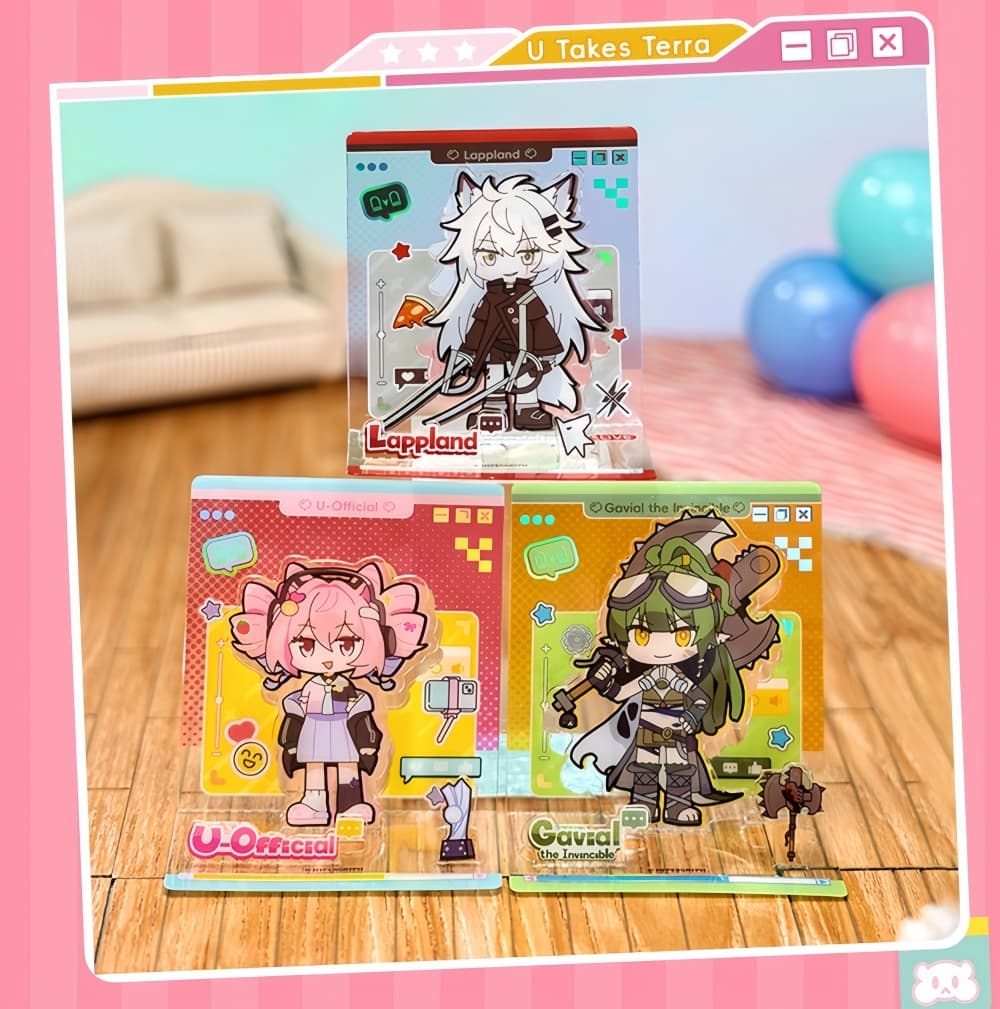 Arknights U Takes Terra Merch Series-Transparent card set