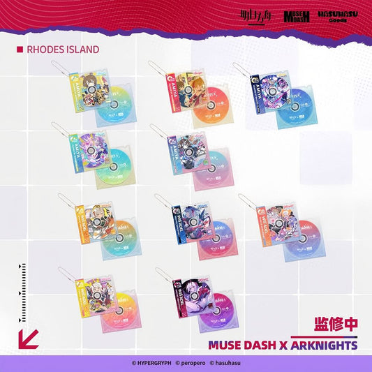 Arknights X Muse dash Illustrated Loaded CD Locket Blind Box