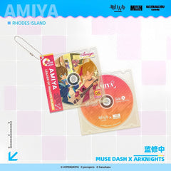 Arknights X Muse dash Illustrated Loaded CD Locket Blind Box
