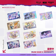 Arknights X Muse dash Laser UV Colour Paper