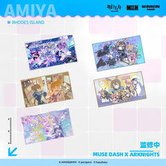 Arknights X Muse dash Laser UV Colour Paper